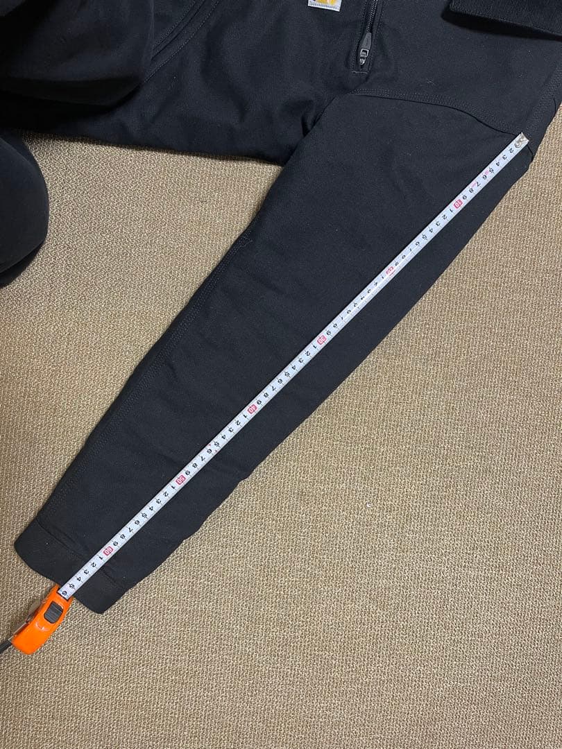 早い者勝ち ブラック デトロイトジャケット ダック地 S カーハート