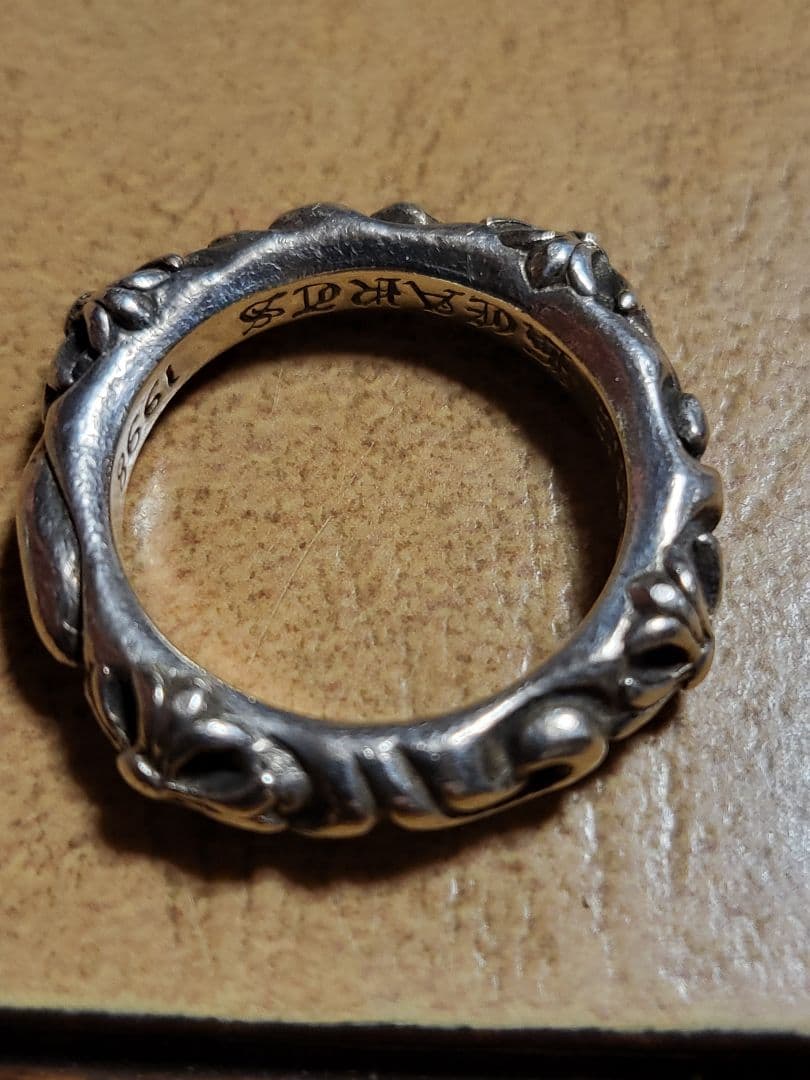 CHROME HEARTS SBTバンド リング 16号