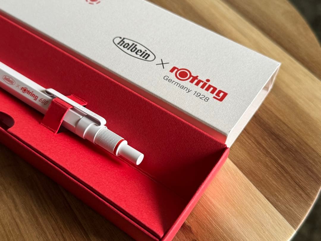 【限定色】ロットリング600 3in1 ホルベイン パーマネントホワイト