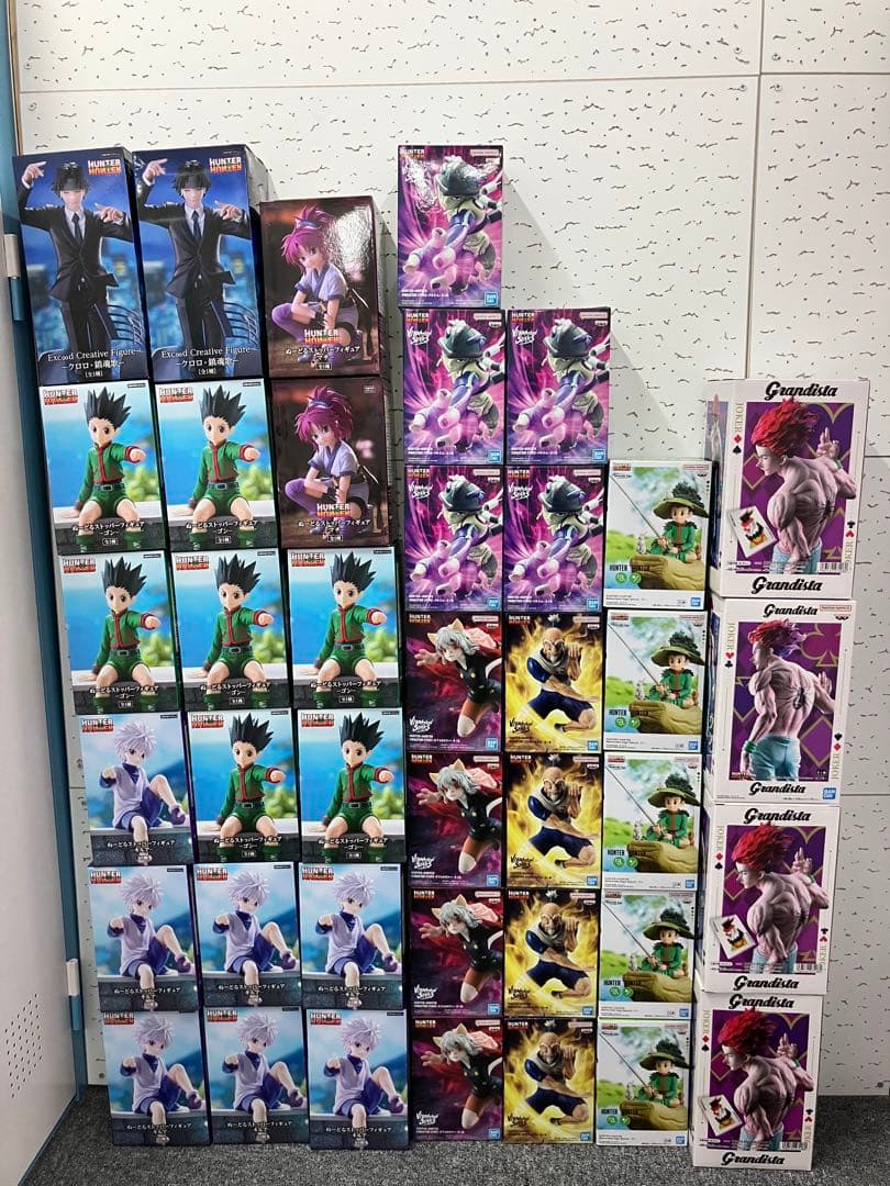 HUNTER×HUNTER ハンターハンタープライズ フィギュア×40点