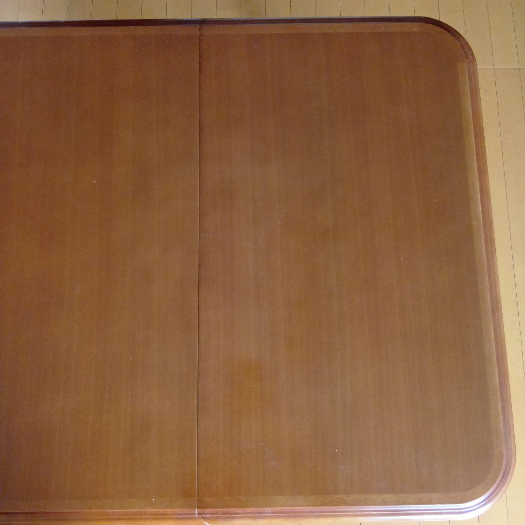 マルニ木工 地中海 片バタ式ダイニングテーブル 15万 伸長式