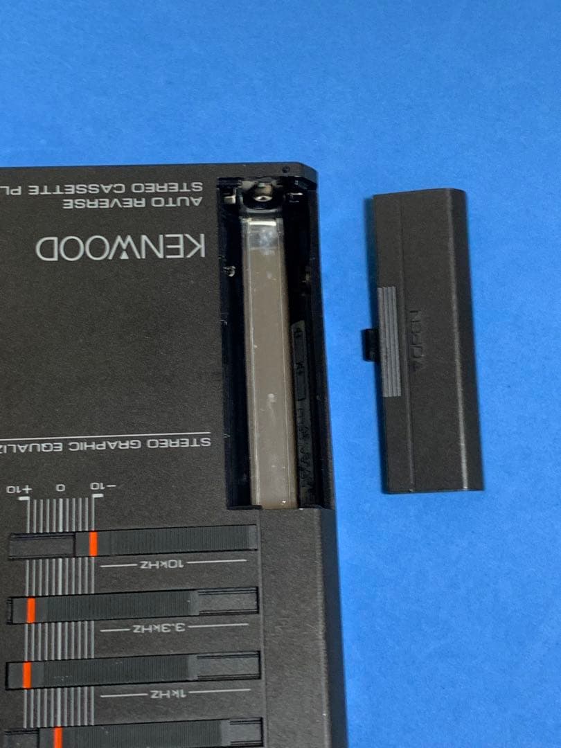 KENWOOD オートリバース ステレオカセットプレーヤー CP-G5 動作美品