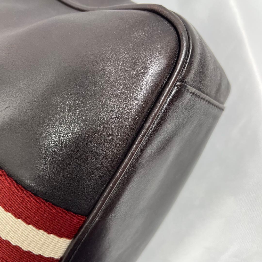 Bally バリー　ビジネスバッグ　ダークブラウン