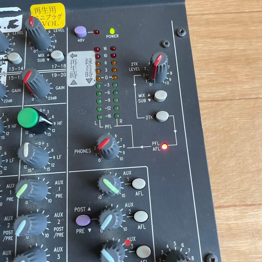 SPIRIT FOLIO SX アナログミキサー