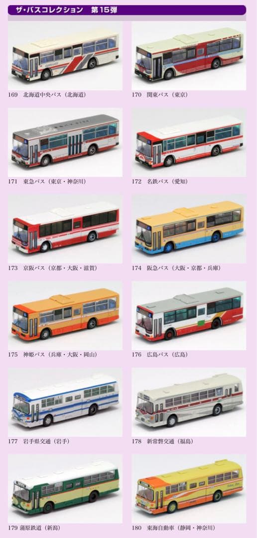 【美品】トミーテック ザ・バスコレクション 第15弾