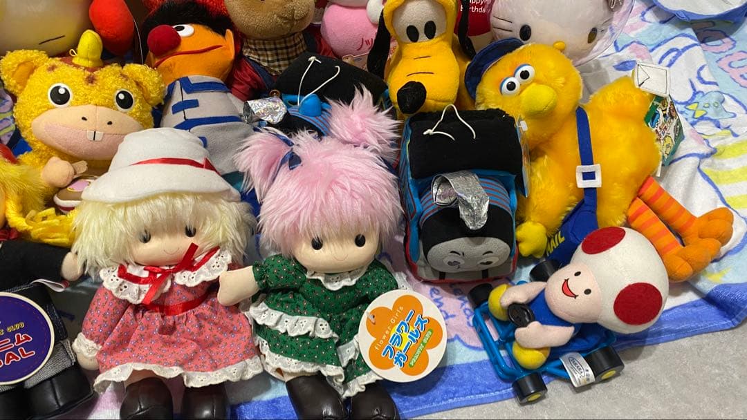 【レトロ】ぬいぐるみ35個まとめ売り(送料無料)