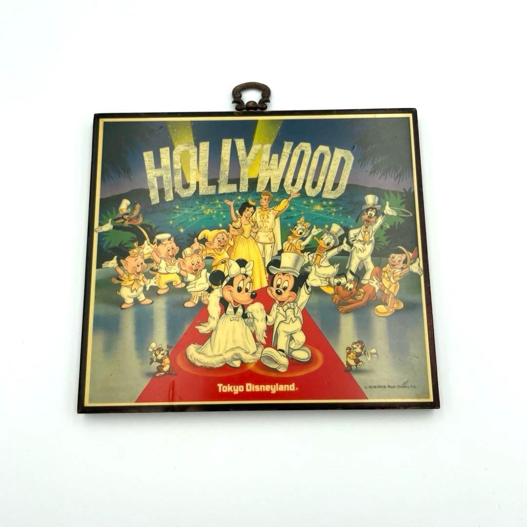 東京ディズニーランド　木製壁掛け