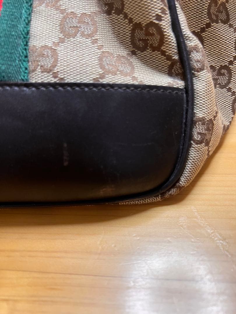 超希少／GUCCI　ペットキャリー　GG柄　キャンバス