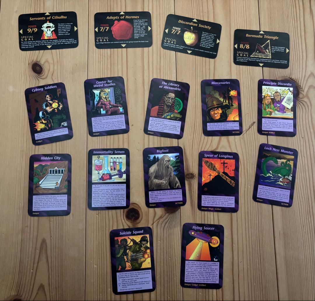 イルミナティカード ILLUMINATI 137枚　カードセット