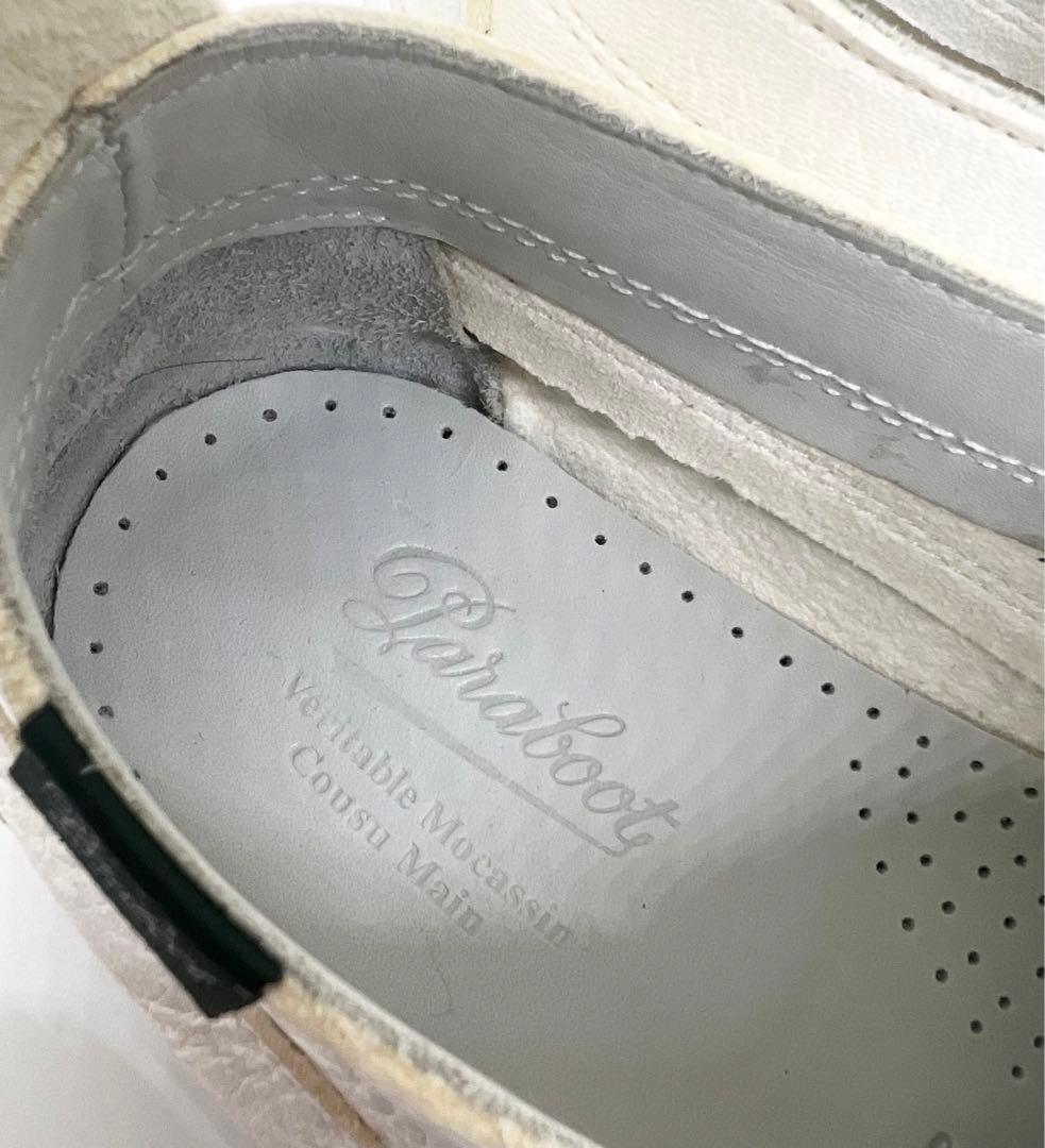 美品Paraboot Malibuデッキシューズ モカシン パラブーツ マリブ