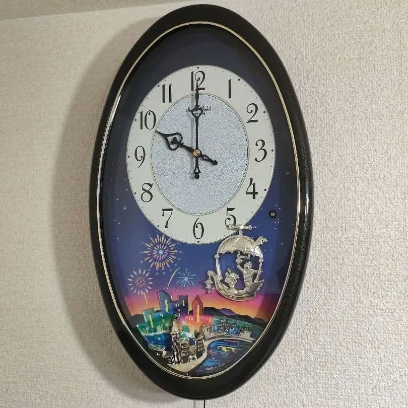 スモールワールド ナイトビュー からくり時計 メロディ 動作確認済み 貴重