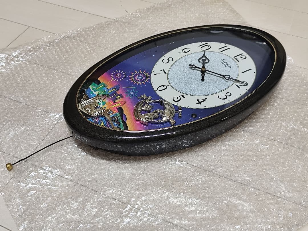 スモールワールド ナイトビュー からくり時計 メロディ 動作確認済み 貴重