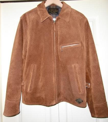 最終価格　cluct クラクト 牛革 本革 スエードジャケット 日本製　美品