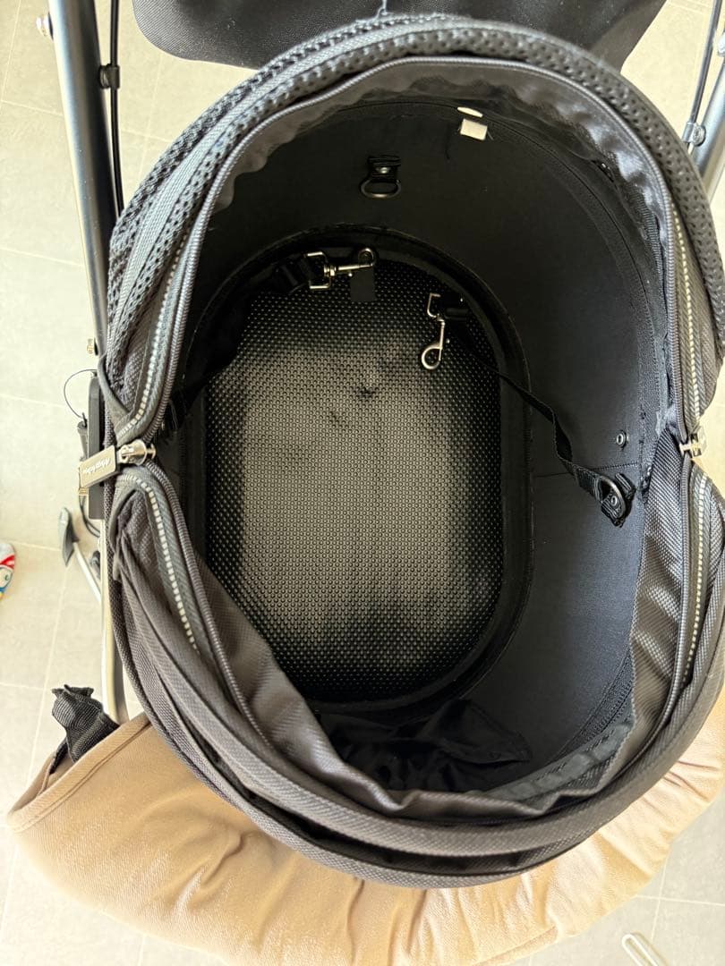 sana品Air Buggy ペットカート ブラック