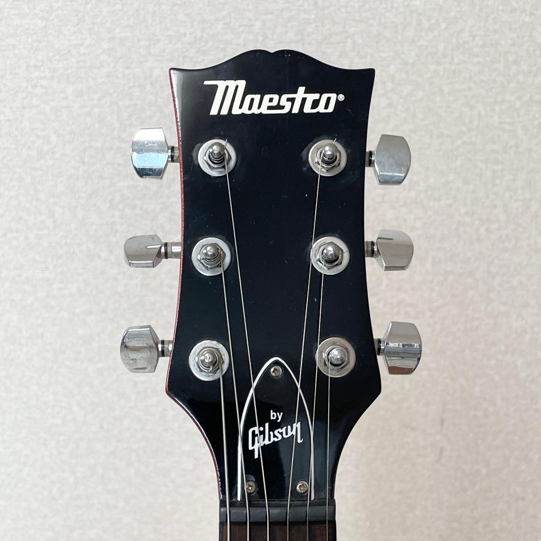 Maestro by Gibson レスポールスタンダード Candy Red
