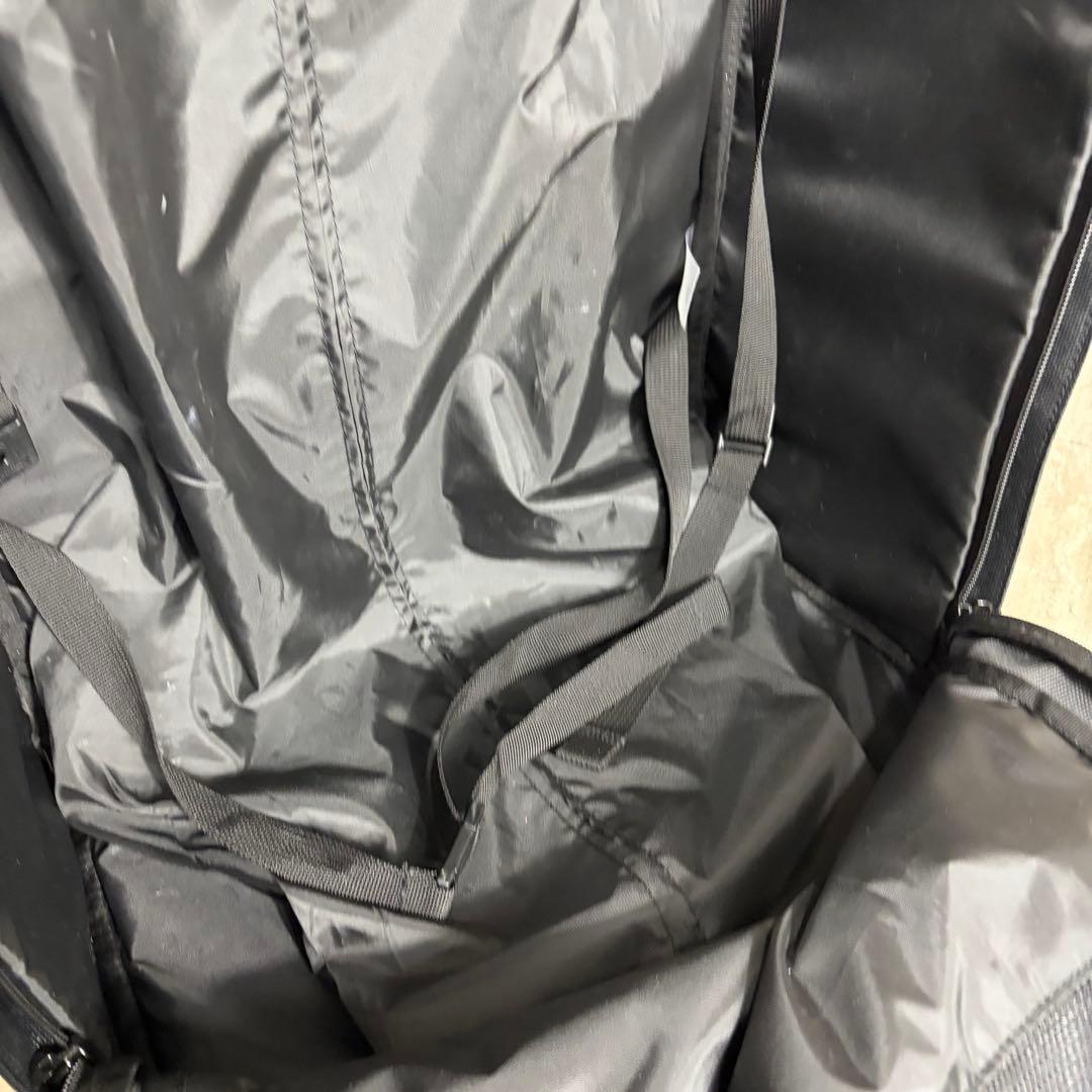 極美品 無印良品 MUJI 撥水 ソフトキャリーケース 40L 黒 軽量
