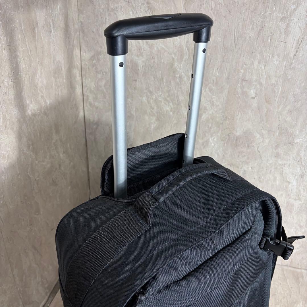 極美品 無印良品 MUJI 撥水 ソフトキャリーケース 40L 黒 軽量