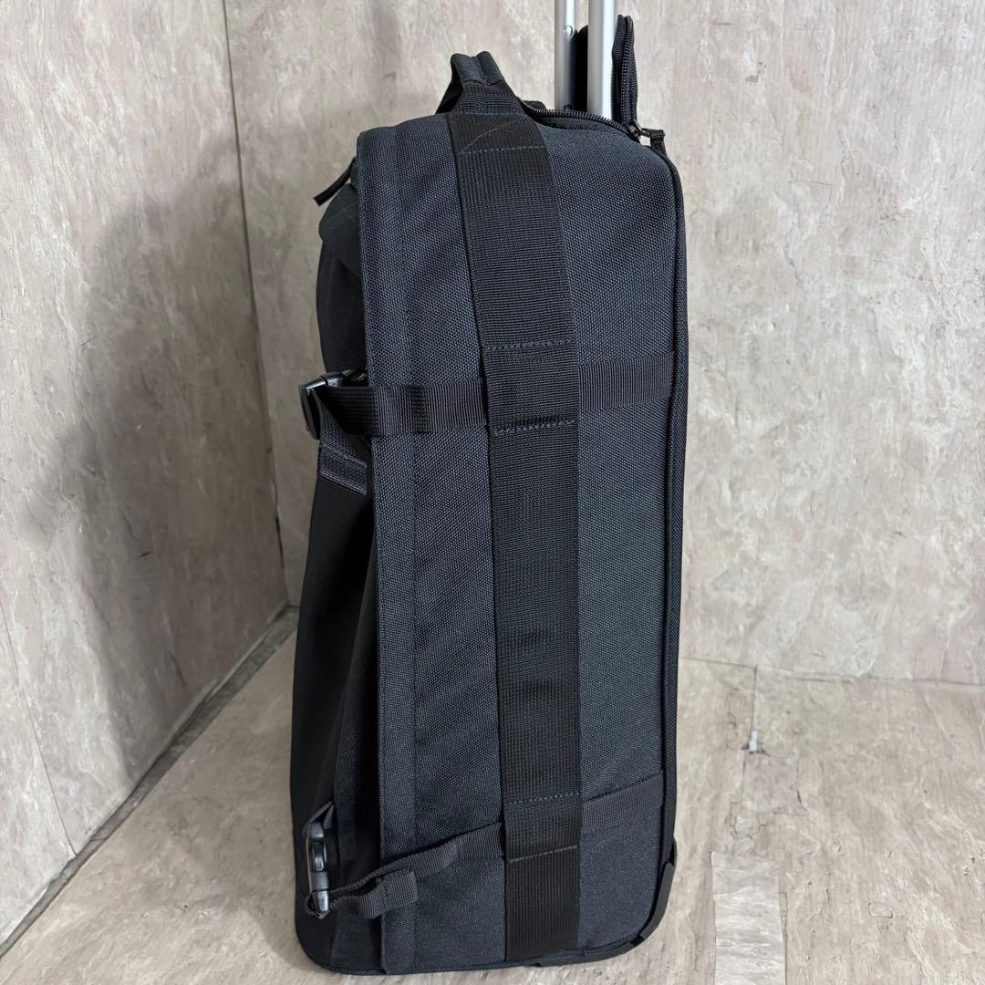 極美品 無印良品 MUJI 撥水 ソフトキャリーケース 40L 黒 軽量