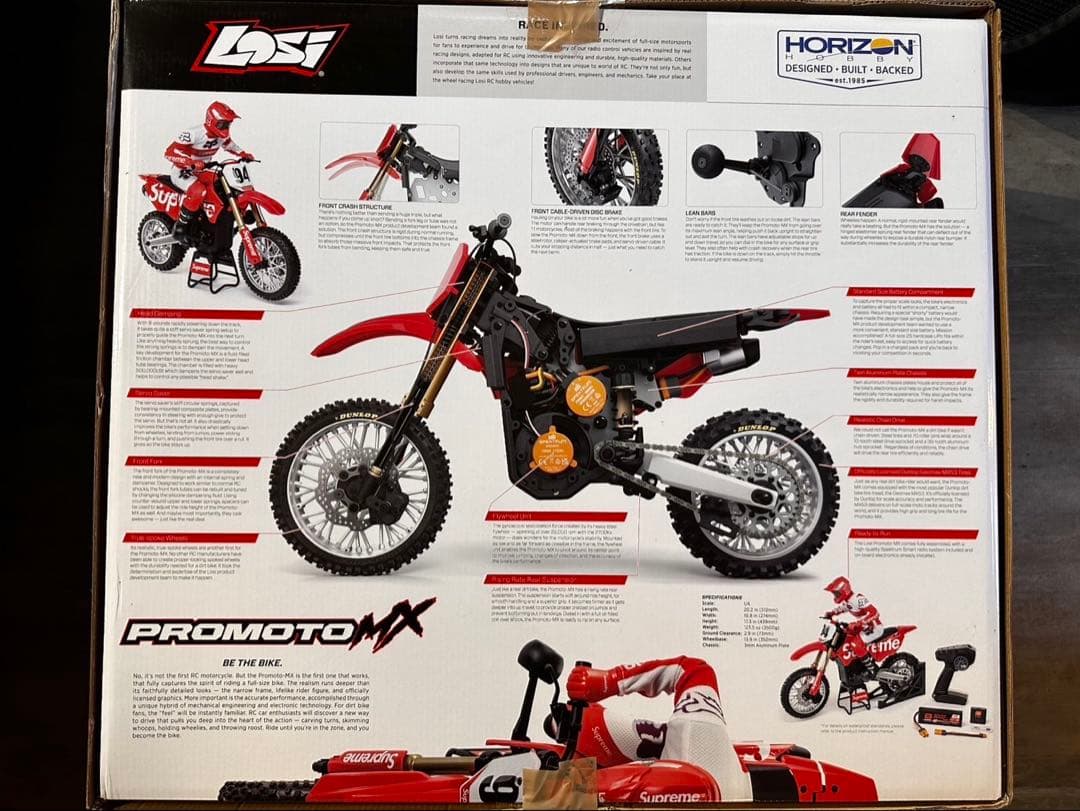 Supreme×roci rc dirt bike
