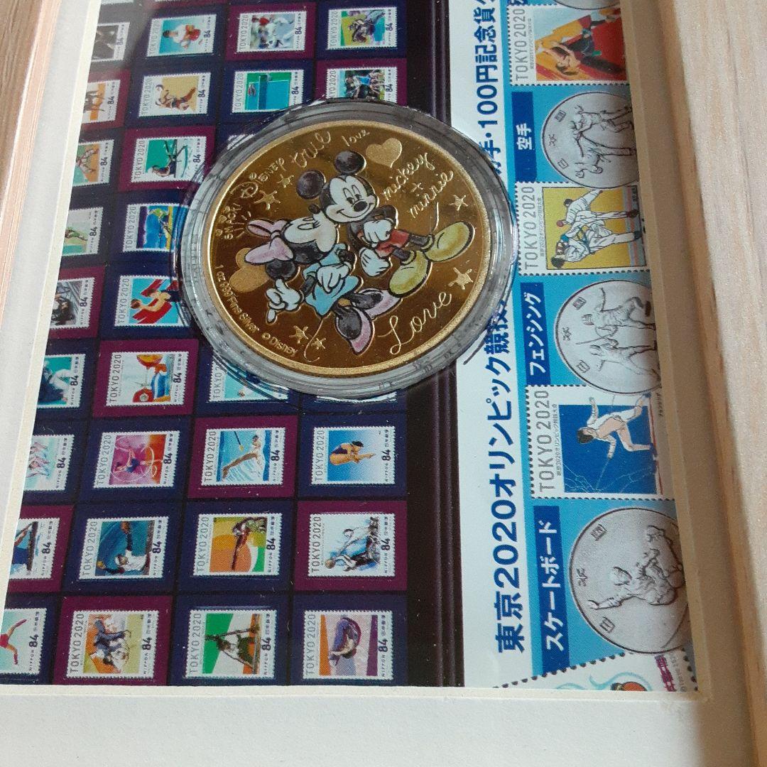 限定品ミッキーミニーカラー記念メダル