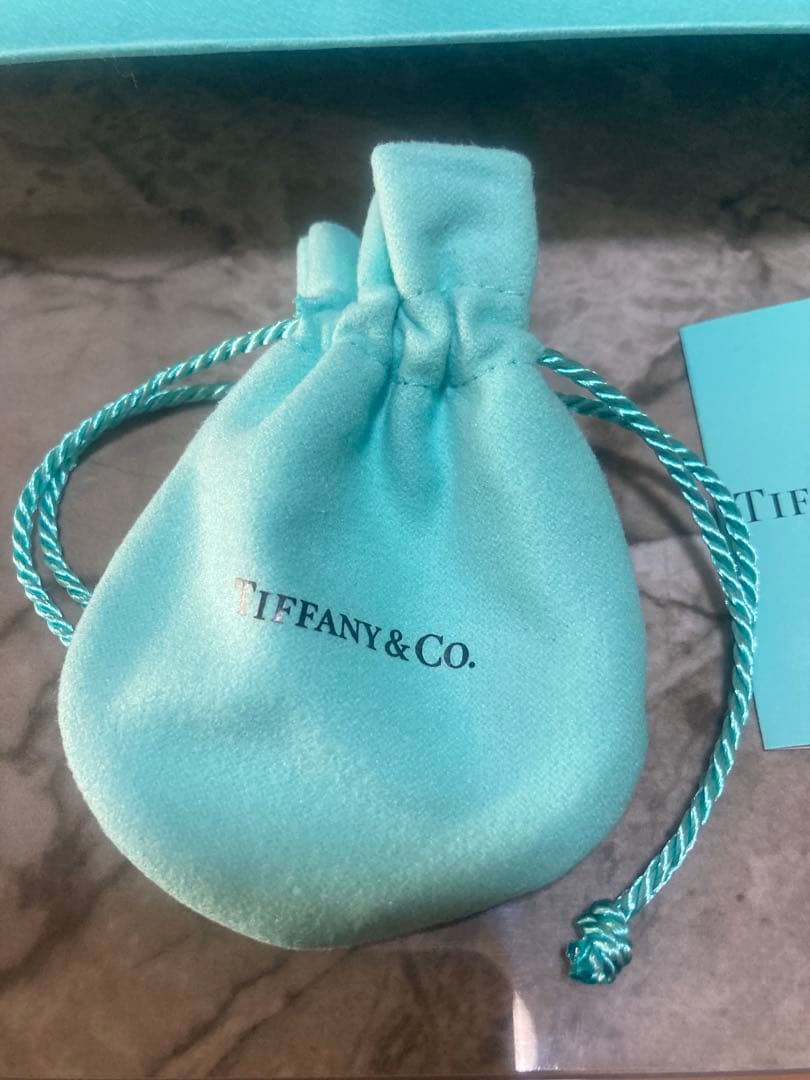 Tiffany & Co. インターロッキング2連リング シルバー925 19号