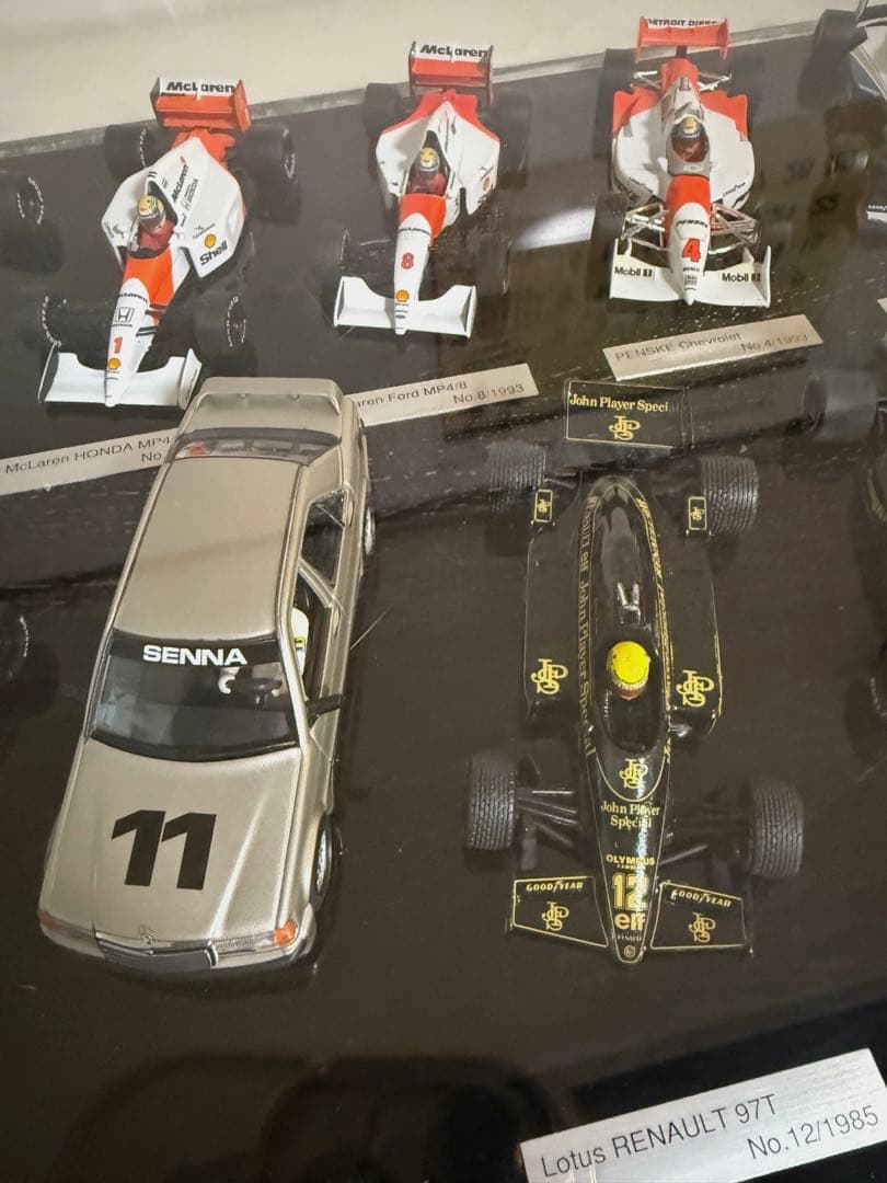 限定 アイルトン セナ ミニチャンプス 1/43 18台セット F1 ミニカー