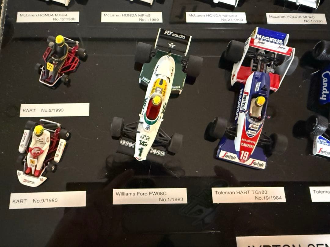限定 アイルトン セナ ミニチャンプス 1/43 18台セット F1 ミニカー