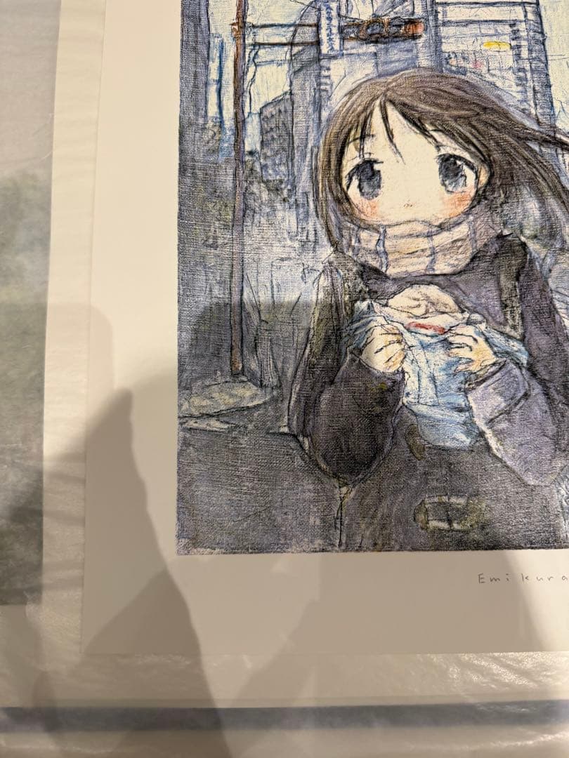 くらやえみ The Smell of Winter, 2021 版画 サイン入り