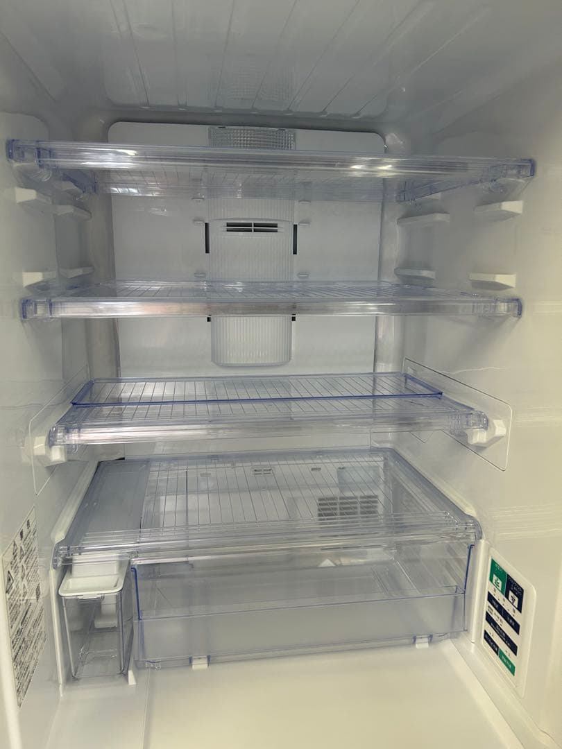 【美品】シャープ 冷蔵庫 SJ-GW35H-R 350L 両開き 2022年製