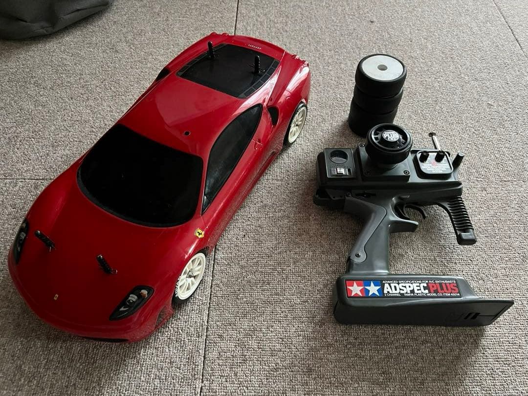 タミヤ TA-05 フェラーリボディ ツーリングカー　動作OK