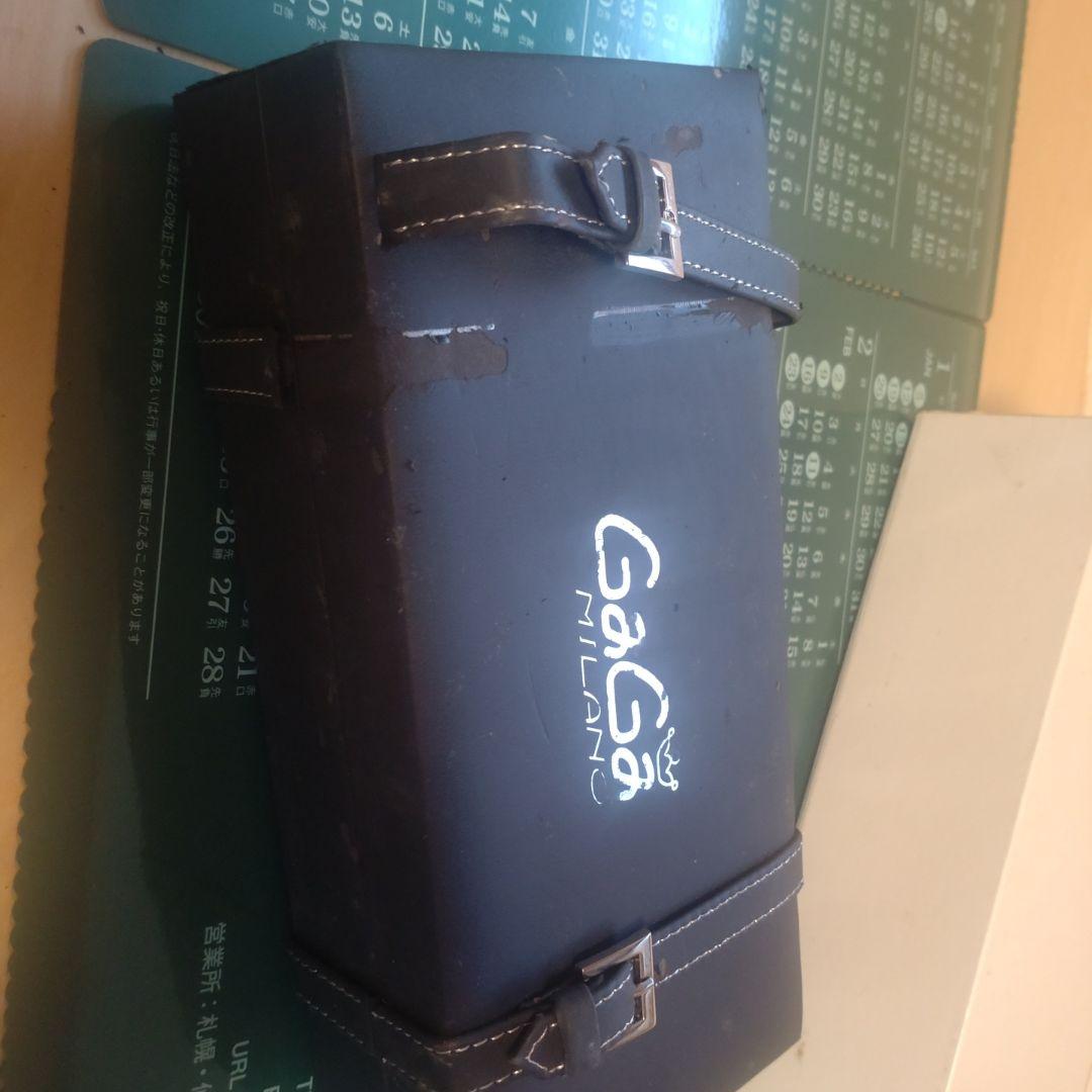 GaGaMilano ガガミラノ 手巻き時計 黒