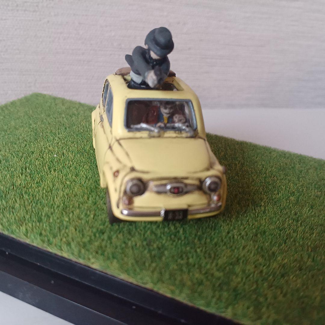 キャラウィールミニカー【ルパン三世フィアット】アクリルケース付