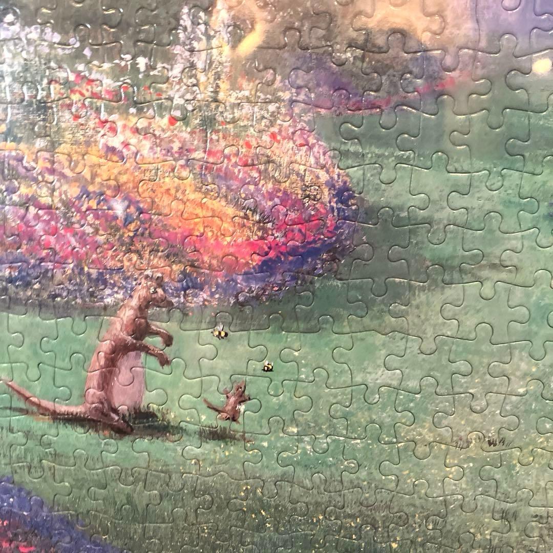 クマのプーさん ピーター•エレンショー ジグソーパズル 1000ピース 額付き