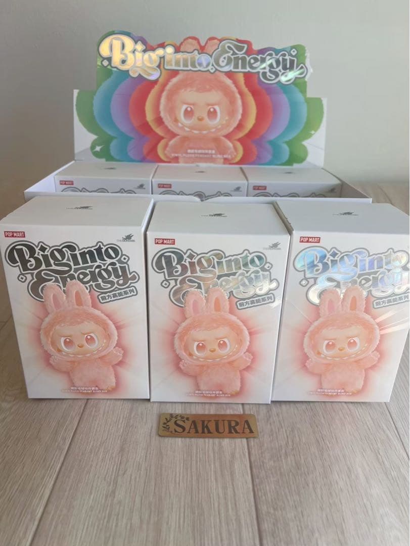 ⭐️【正規品】ラブブ Labubu Big into Energy 3ピース