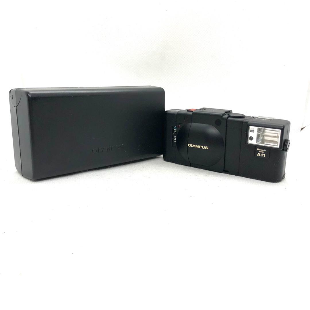 【C7001】OLYMPUS オリンパス XA A11 フィルムカメラ ケース付