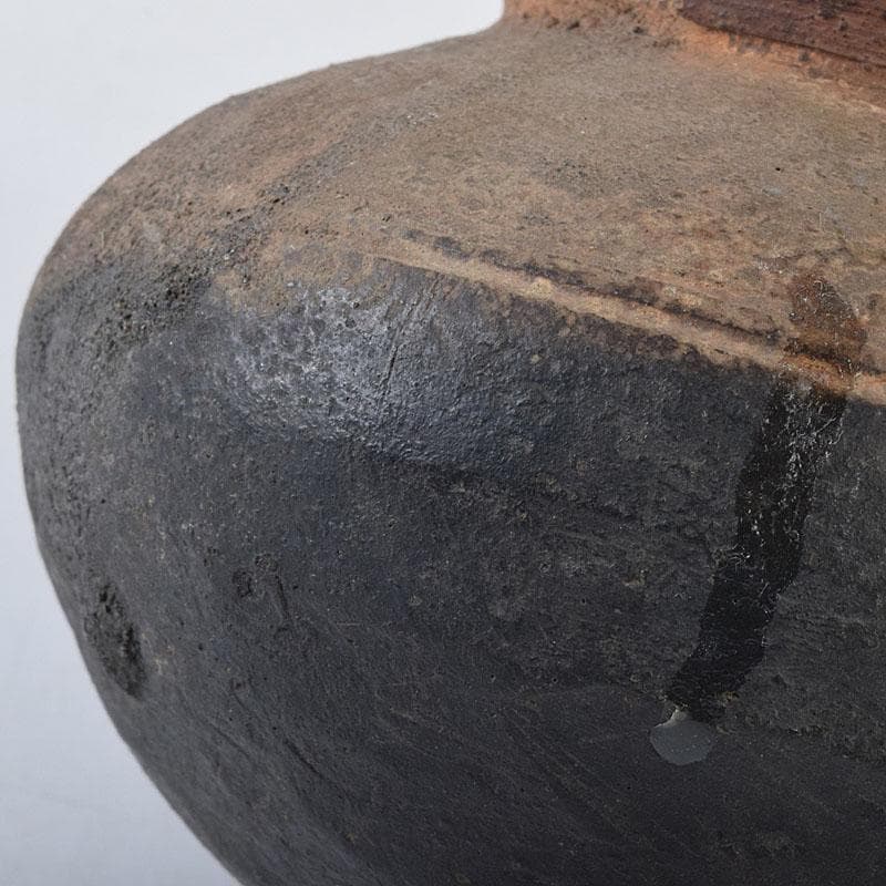 朝鮮美術　須恵器　新羅土器　新羅無細土　壷　C　R9089