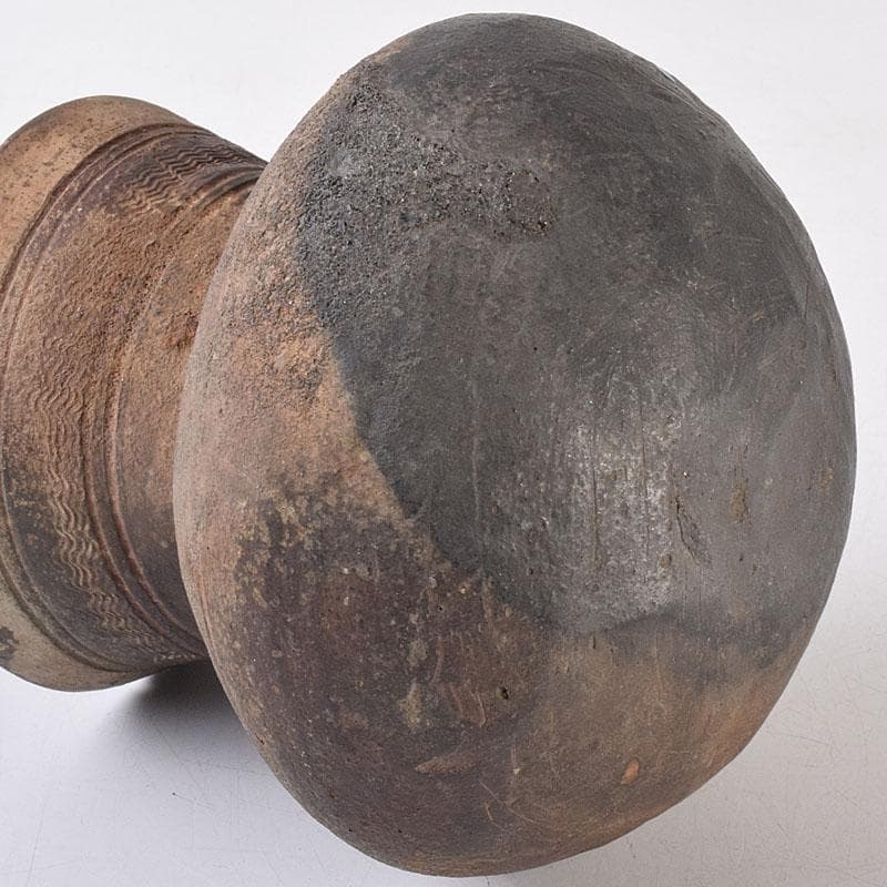 朝鮮美術　須恵器　新羅土器　新羅無細土　壷　C　R9089