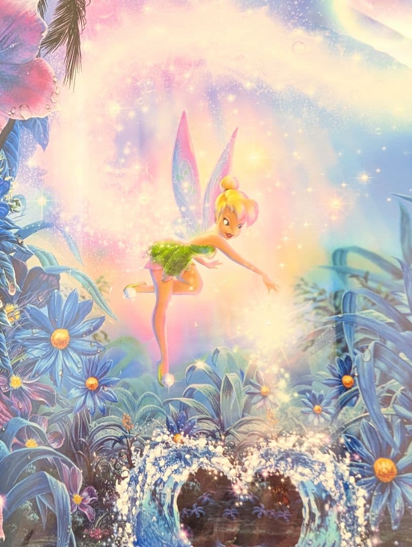 ミ*ウ様 クリスチャンラッセン　ディズニー　ティンカーベル 版画