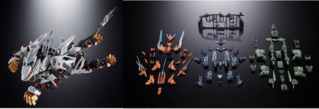 【未開封品】ゾイド 超合金 ライガーゼロ＆チェンジングアーマーセット