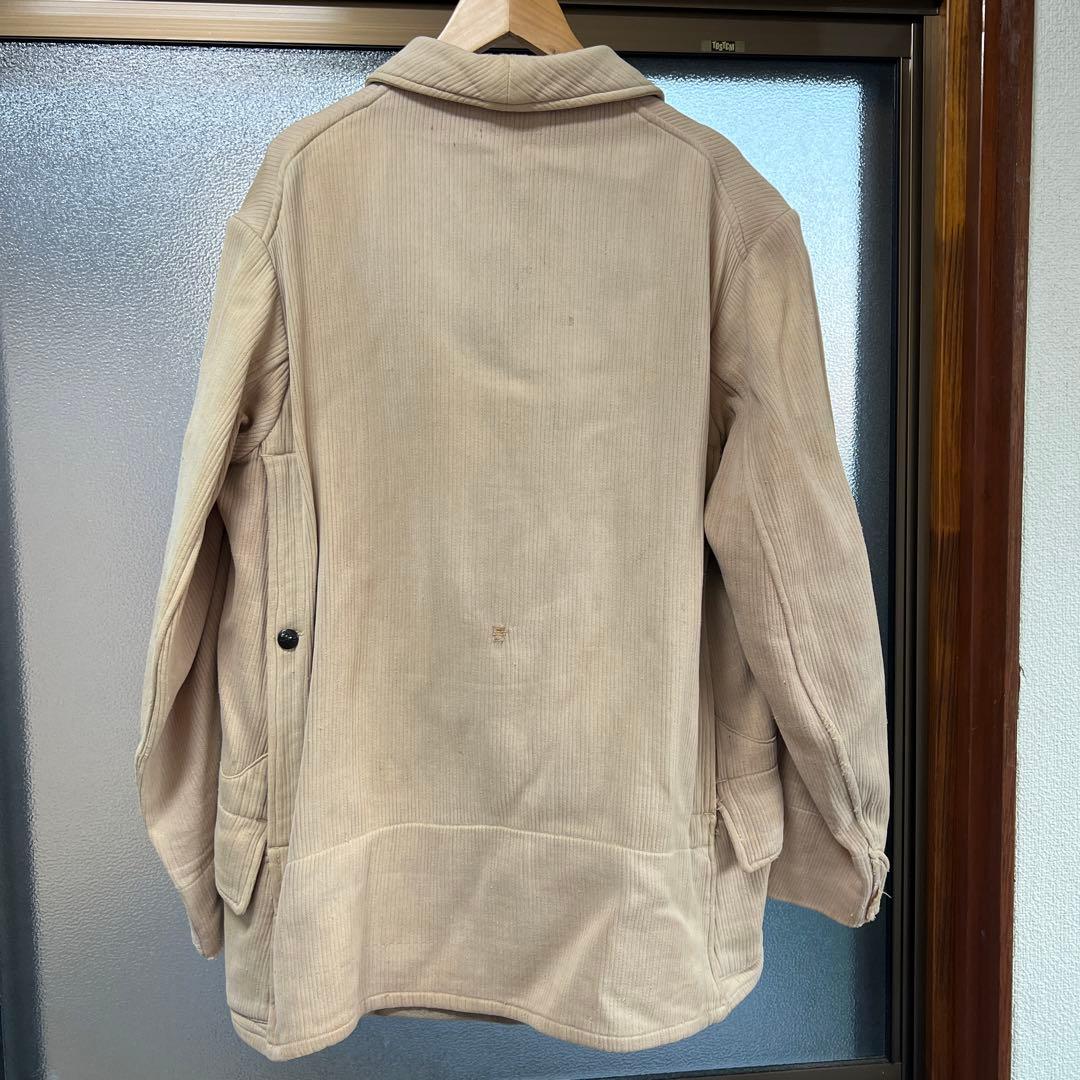 40s フレンチヴィンテージ ハンティングジャケット チンスト