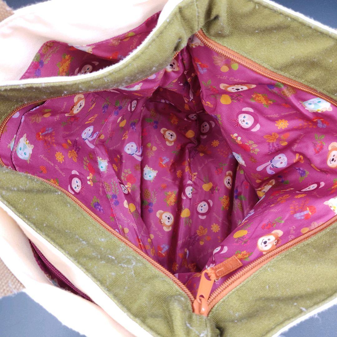 【中古品】ダッフィー　フレンズ　秋のぼうけん　トートバッグ　希少