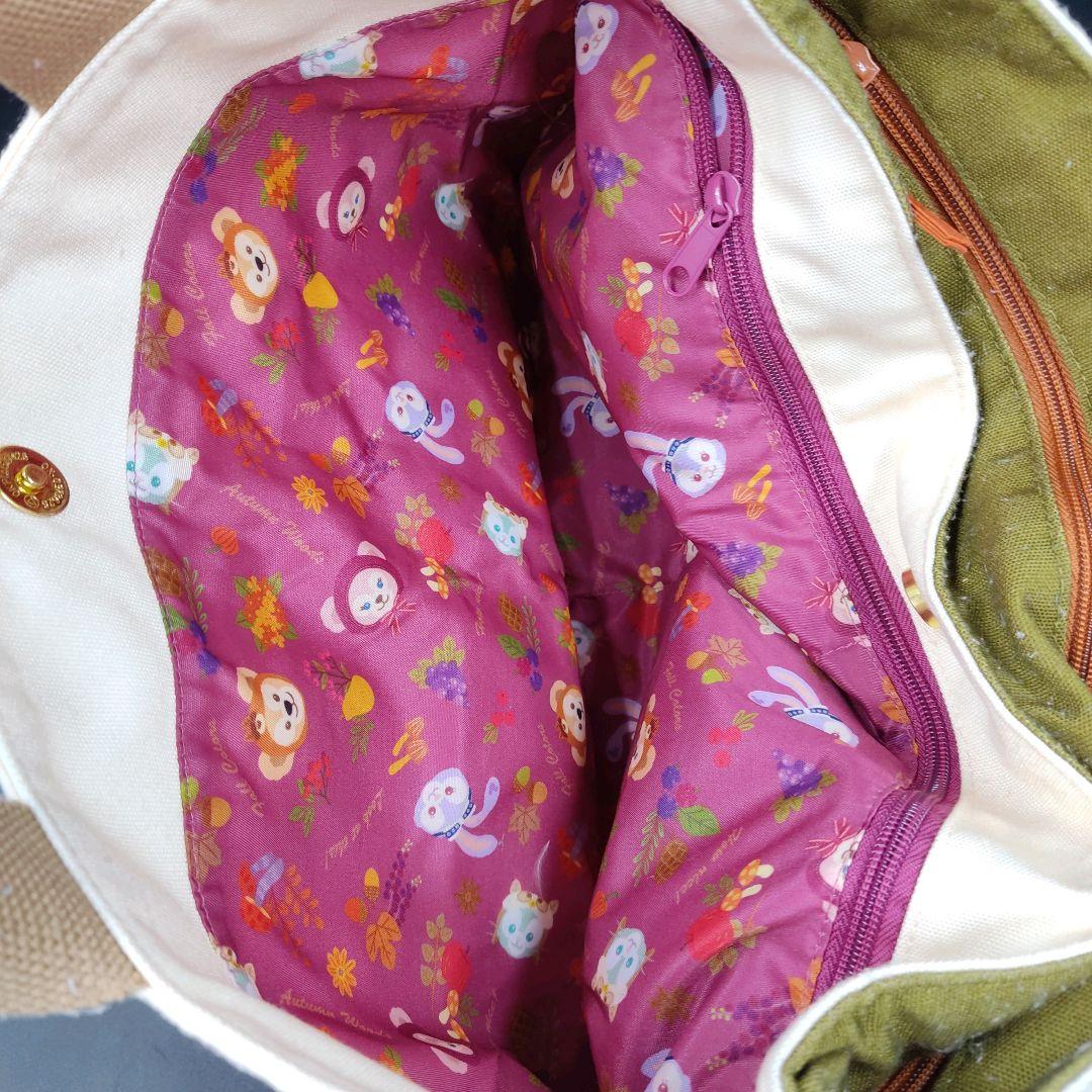 【中古品】ダッフィー　フレンズ　秋のぼうけん　トートバッグ　希少