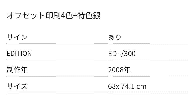 未開封品　青島千穂　骸骨の泉　2008　サイン入り　300枚限定