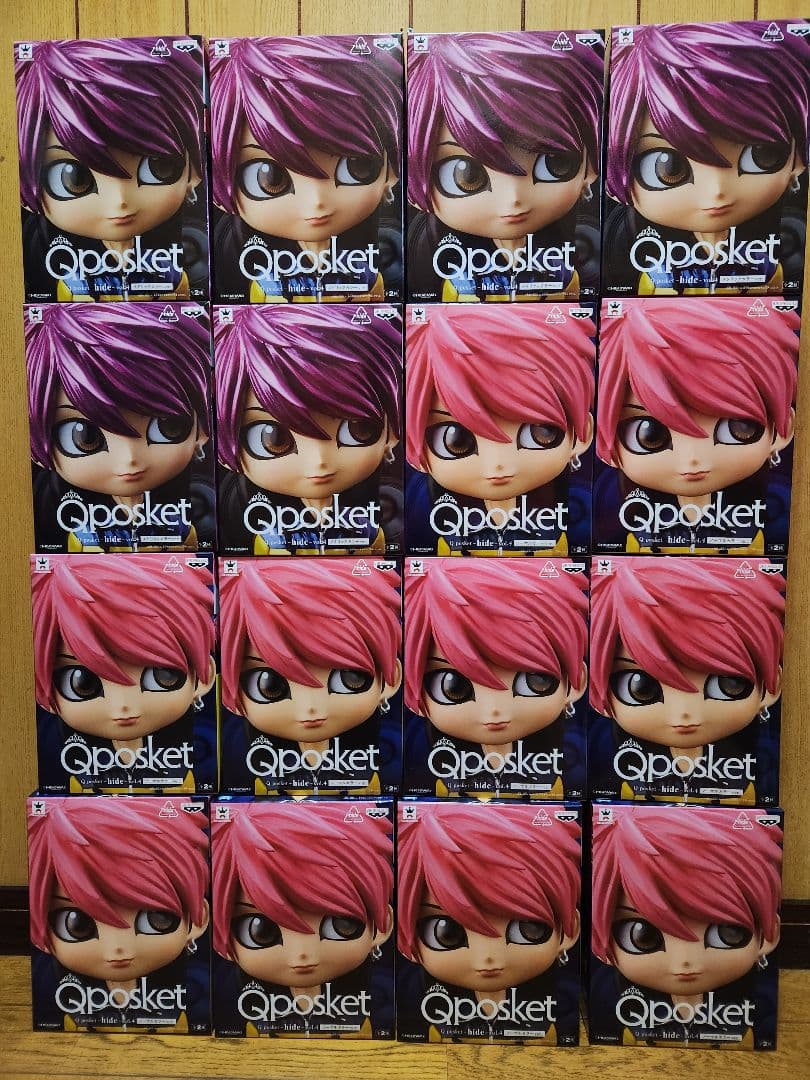 hide Qposket vol.4 フィギュア　まとめ　１６体