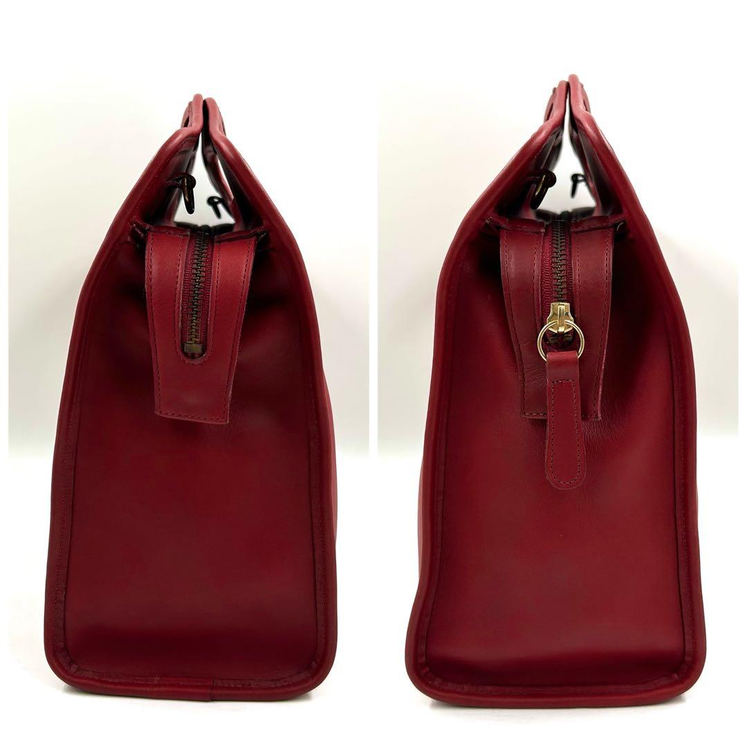 オールドコーチ 305 トートバッグ 2way 斜め掛け レザー レッド