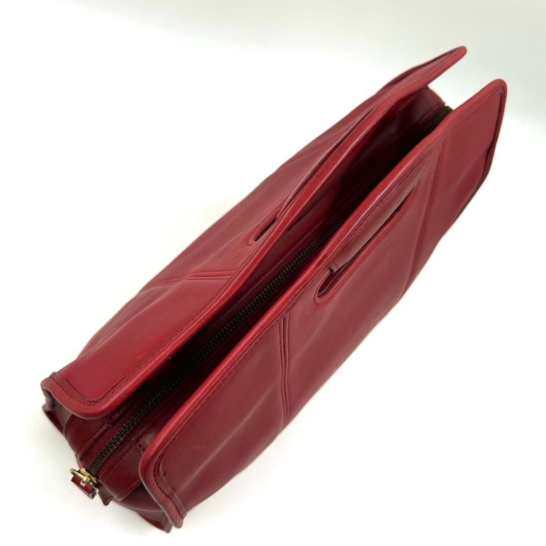 オールドコーチ 305 トートバッグ 2way 斜め掛け レザー レッド