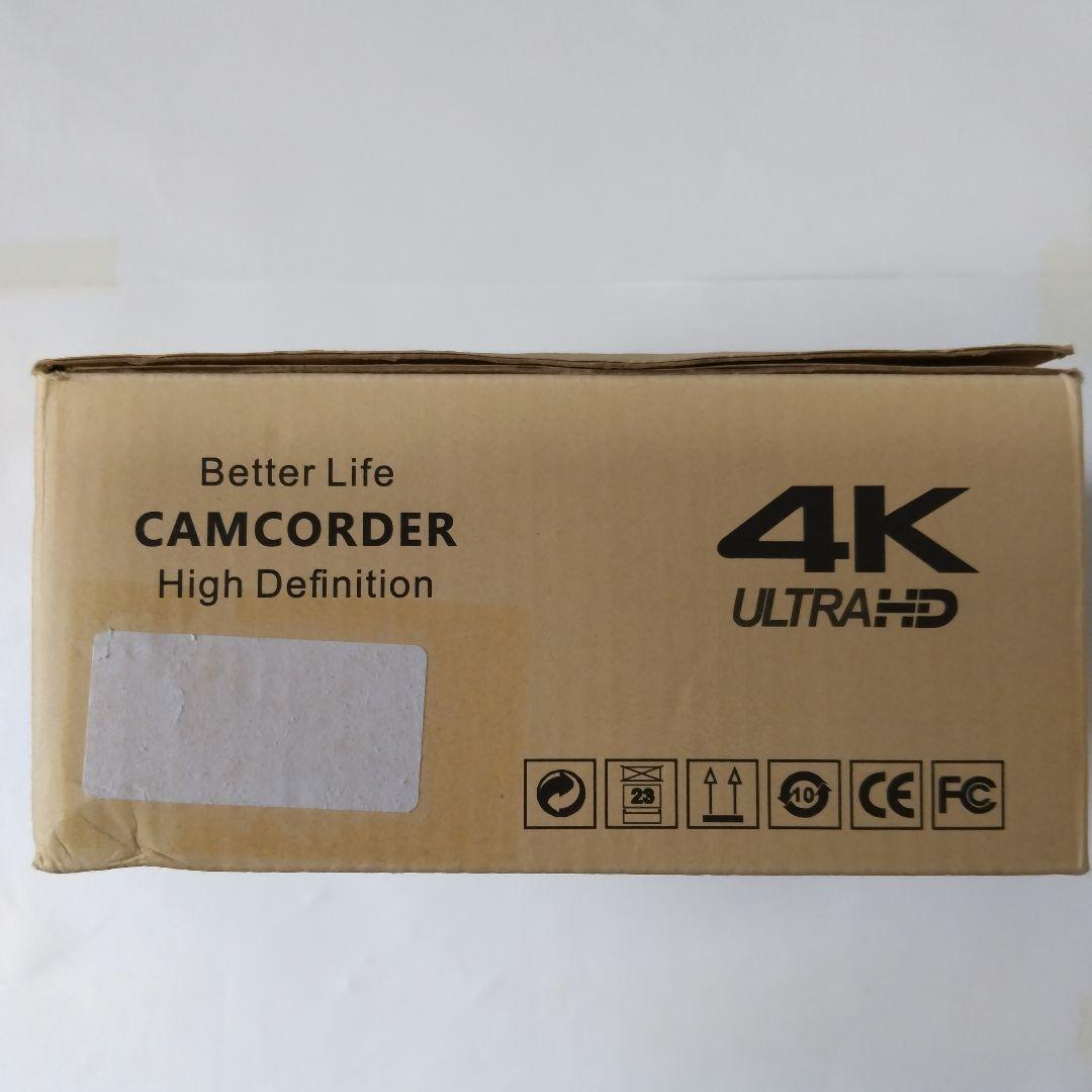 【大幅値下げ▪極美品】 ビデオカメラ 4K WIFI機能 IR夜視機能