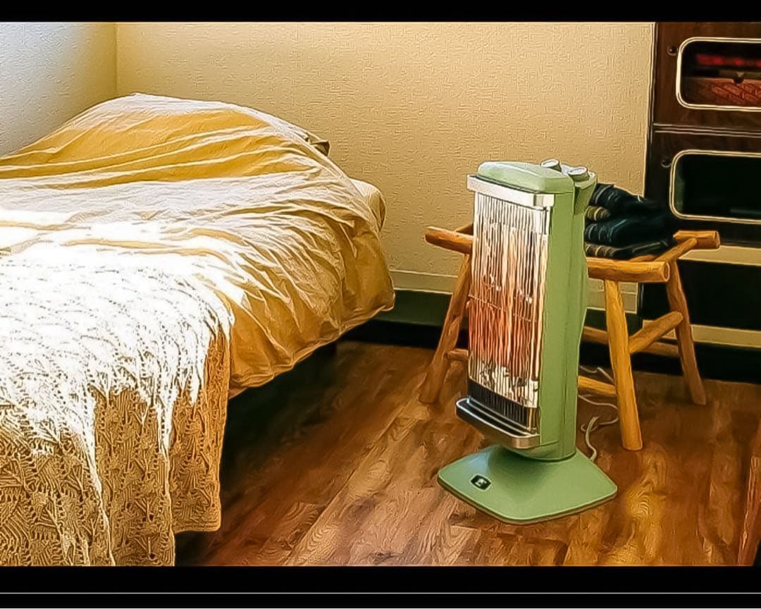 アラジン【新品】ALADDIN〈特典有〉遠赤外線 ヒーター 限定 暖房 グリーン