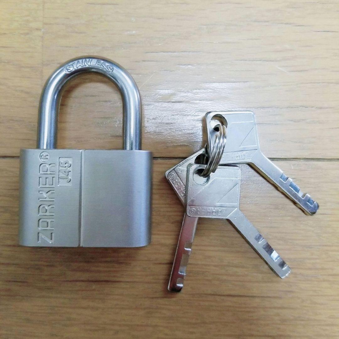 ZARKER ザーカー ステンレススチール製防錆南京錠、コンテナ倉庫、倉庫、