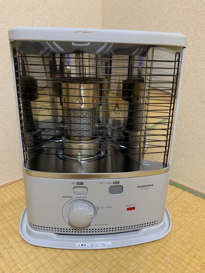 カインズ限定色CORONAコロナ2024年製・石油ストーブSX-C2424Y
